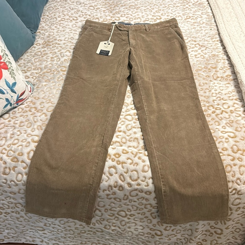 Ballin Atwater D-Side Cord in Camel Size 34